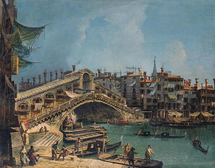 Ponte di Rialto, Workshop of Michele Marieschi